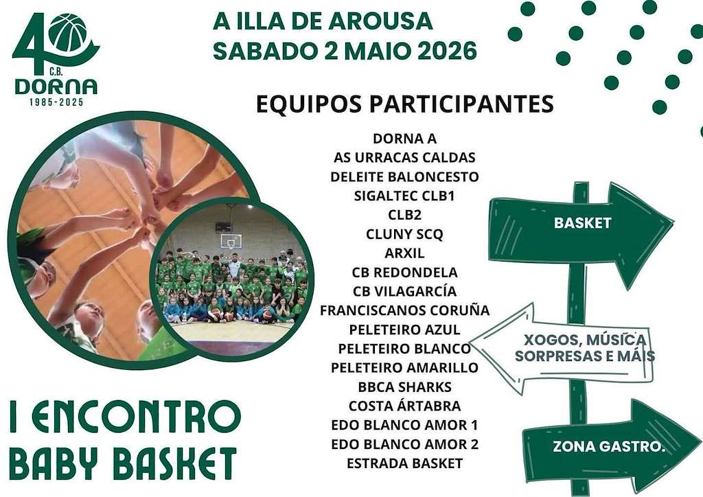 I Encontro Baby Basket  (2026) en A Illa de Arousa