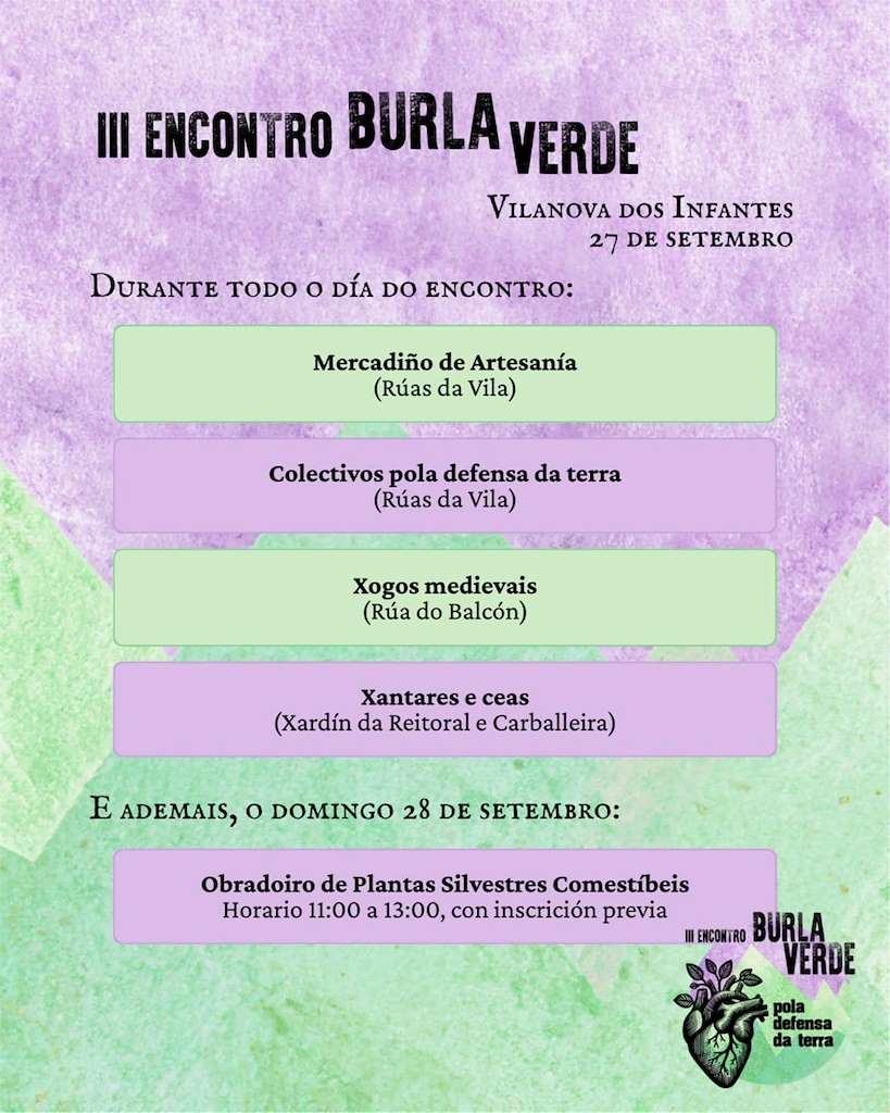 III Encontro Burla Verde (2025) en Celanova