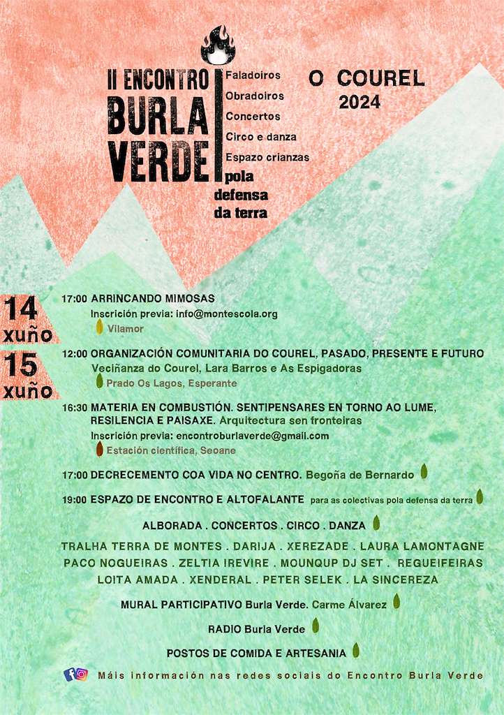 Encontro Burla Verde en Folgoso do Courel