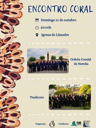 Fechas, información, programa, cartel, imágenes, mapa y ubicación de Encontro Coral (2026)  en  Fene