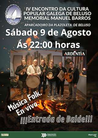 Fechas, información, programa, cartel, imágenes, mapa y ubicación de IV Encontro da Cultura Popular Galega de Beluso  en  Bueu