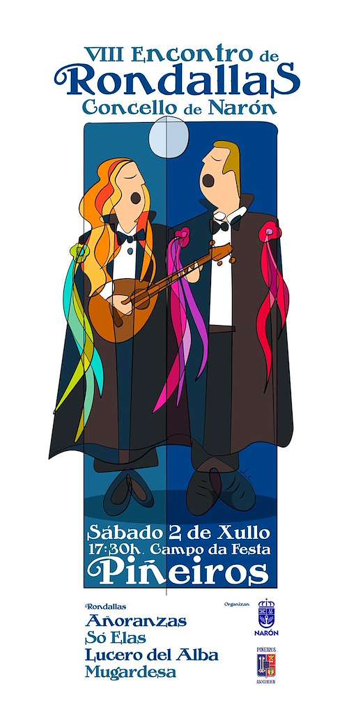 XVI Encontro de Bandas de Gaitas - XIII Festa do Churrasco en Narón