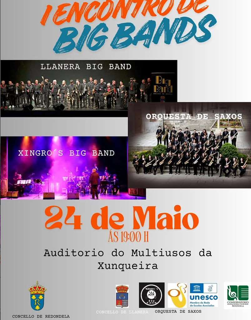 I Encontro de Big Bands (2026) en Redondela