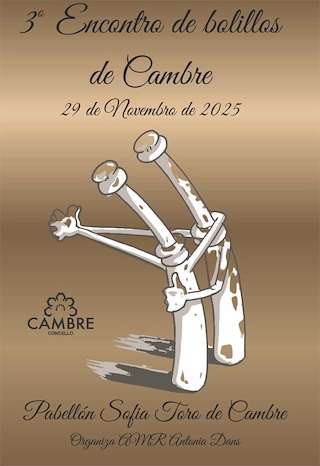 Fechas, información, programa, cartel, imágenes, mapa y ubicación de III Encontro de Bolillos (2025)  en  Cambre
