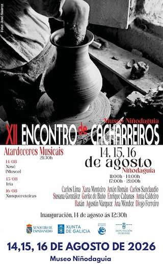 Fechas, información, programa, cartel, imágenes, mapa y ubicación de XII Encontro de Cacharreiros (2026) en Xunqueira de Espadanedo