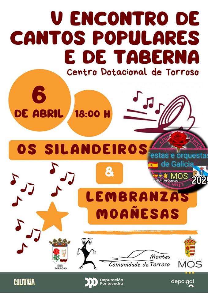V Encontro de Cantos Populares e de Taberna de Torroso en Mos