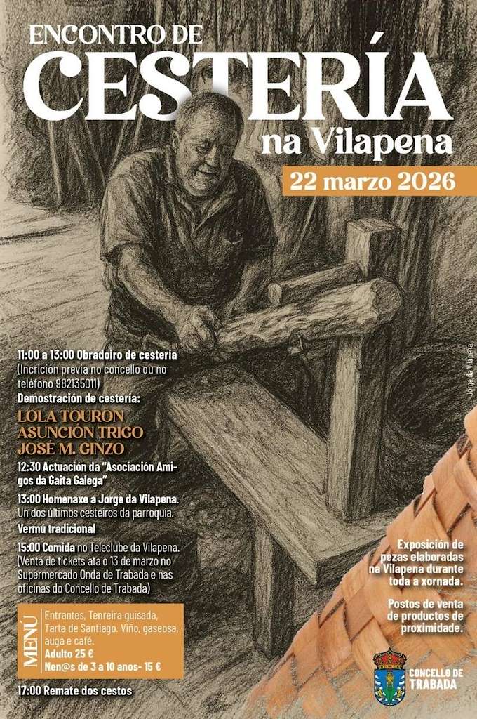 Encontro de Cestería de Vilapena (2026) en Trabada