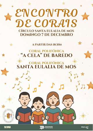 Fechas, información, programa, cartel, imágenes, mapa y ubicación de Encontro de Corais  (2025)  en  Mos