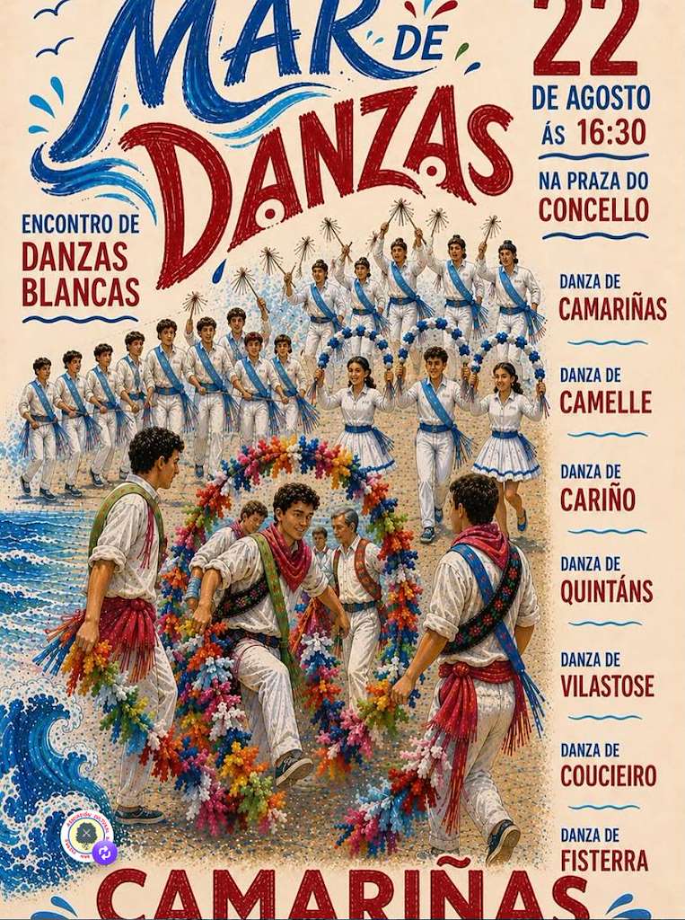 II Encontro de Danzas Blancas (2026) en Camariñas