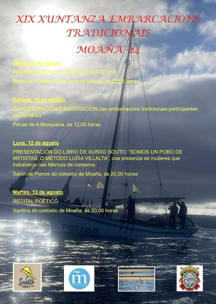 XIX Encontro de Embarcacións Tradicionais en Moaña