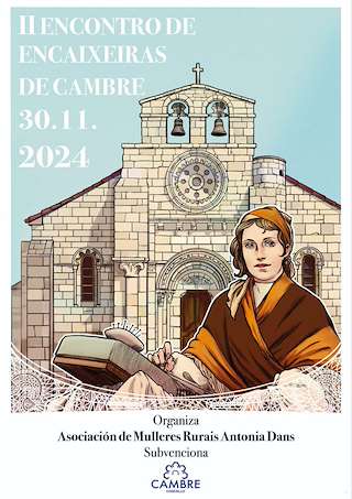 Fechas, información, programa, cartel, imágenes, mapa y ubicación de II Encontro de Encaixeiras  en  Cambre