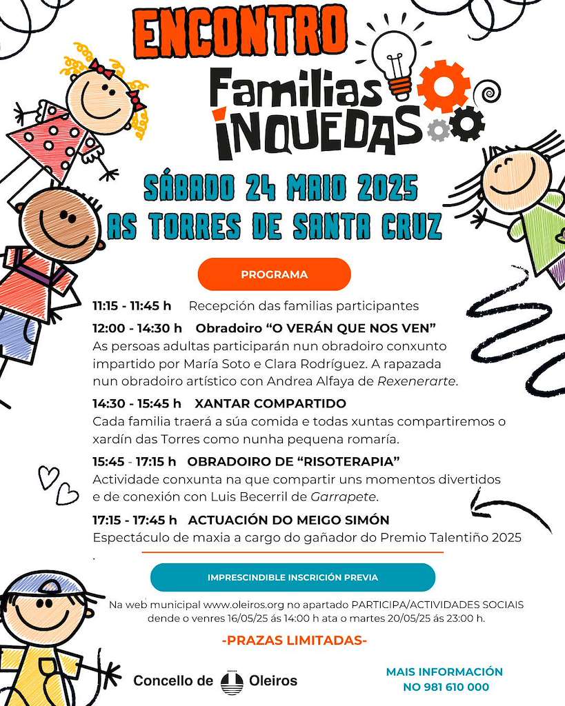 Encontro de Familias Inquedas (2025) en Oleiros