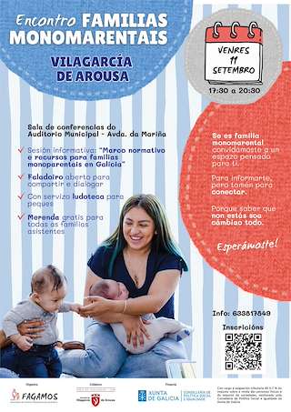 Fechas, información, programa, cartel, imágenes, mapa y ubicación de Encontro de Familias Monomarentais  (2026)  en  Vilagarcía de Arousa