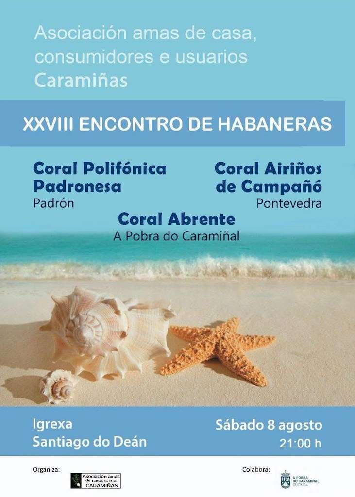 XXVIII Encontro de Habaneras (2026) en A Pobra do Caramiñal