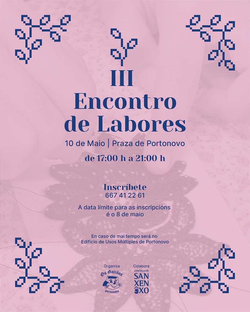 III Encontro de Labores (2025) en Sanxenxo