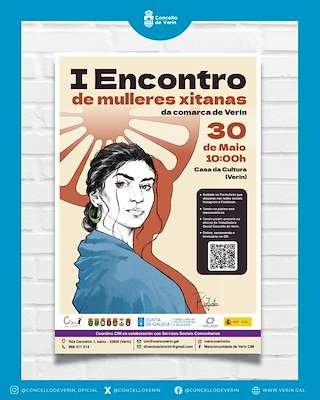 Fechas, información, programa, cartel, imágenes, mapa y ubicación de I Encontro de Mulleres Xitanas  en  Verín