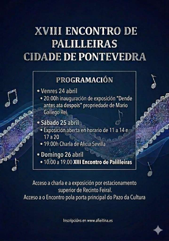 XVIII Encontro de Palilleiras en Pontevedra