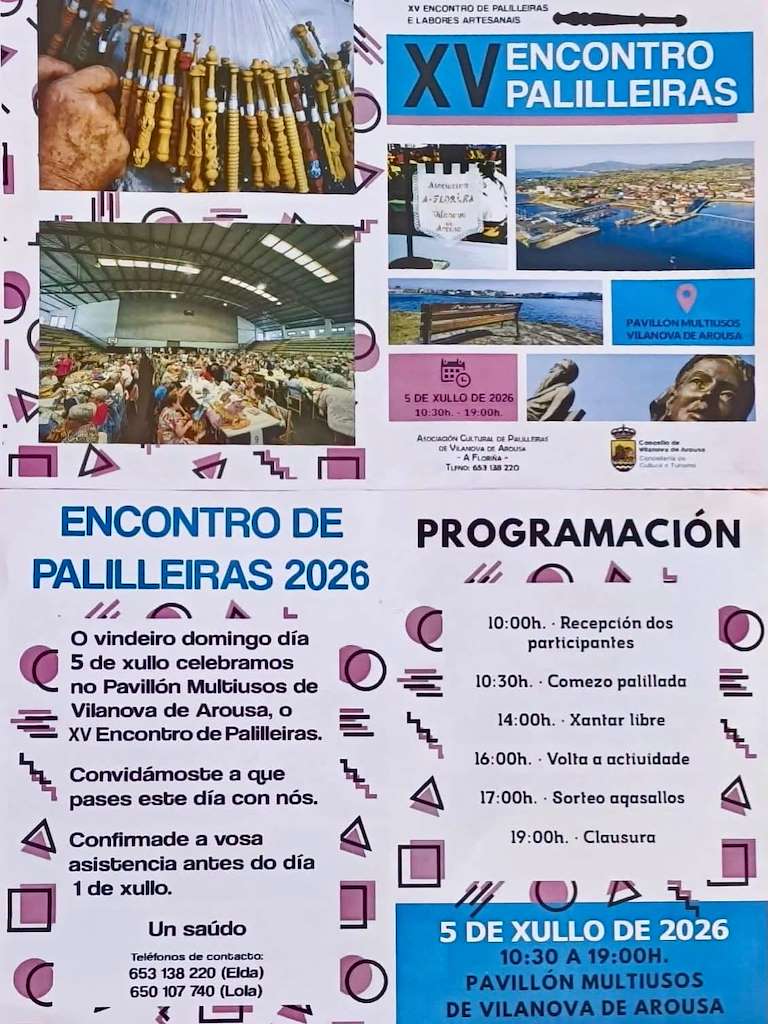 XV Encontro de Palilleiras en Vilanova de Arousa