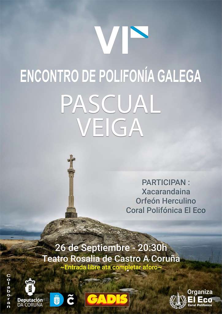 VI Encontro de Polifonía Galega Pascual Veiga en A Coruña