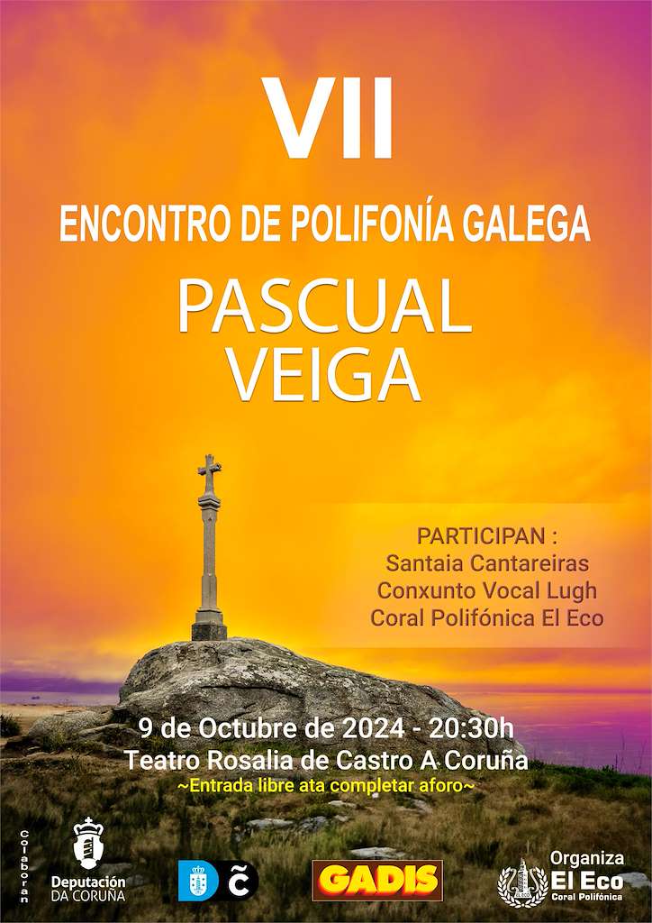 VI Encontro de Polifonía Galega Pascual Veiga en A Coruña