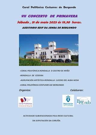 Fechas, información, programa, cartel, imágenes, mapa y ubicación de VII Encontro de Primavera  en  Bergondo