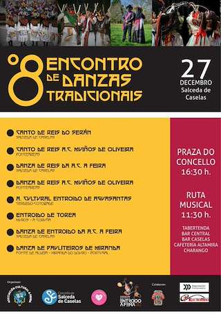 Fechas, información, programa, cartel, imágenes, mapa y ubicación de VIII Encontro de Ranchos Tradicionais (2025) en Salceda de Caselas