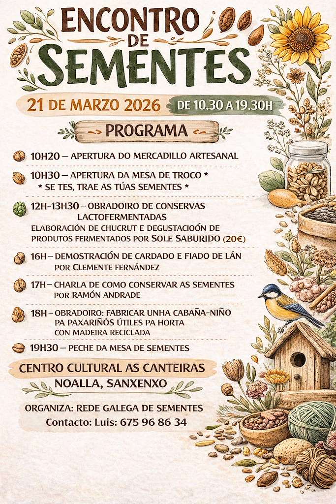 Encontro de Sementes de Noalla  en Sanxenxo