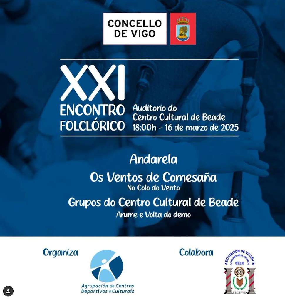 XXI Encontro Folclórico de Beade en Vigo
