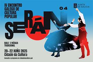 Fechas, información, programa, cartel, imágenes, mapa y ubicación de IV Encontro Galego de Cultura Popular  en  Santiago de Compostela