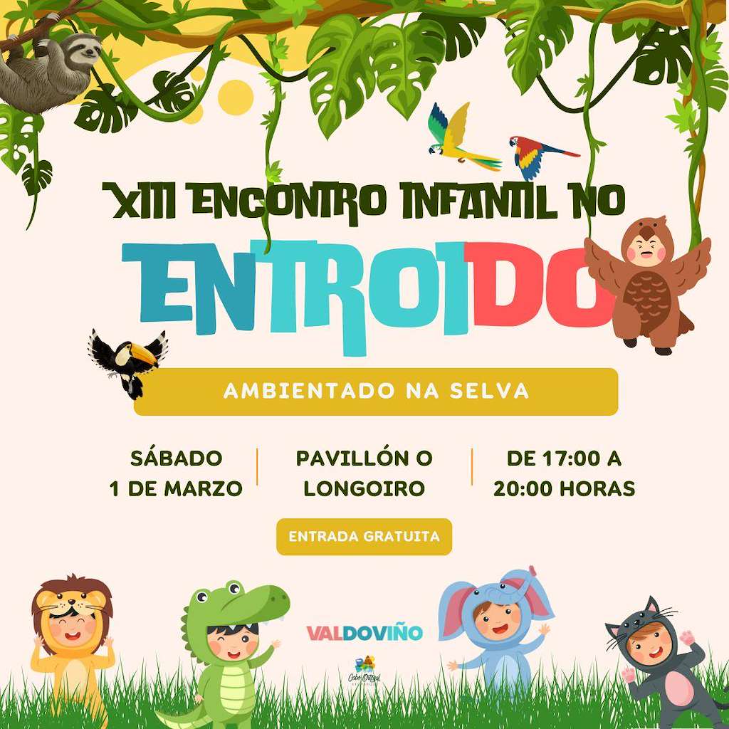 XIII Encontro Infantil de Entroido en Valdoviño