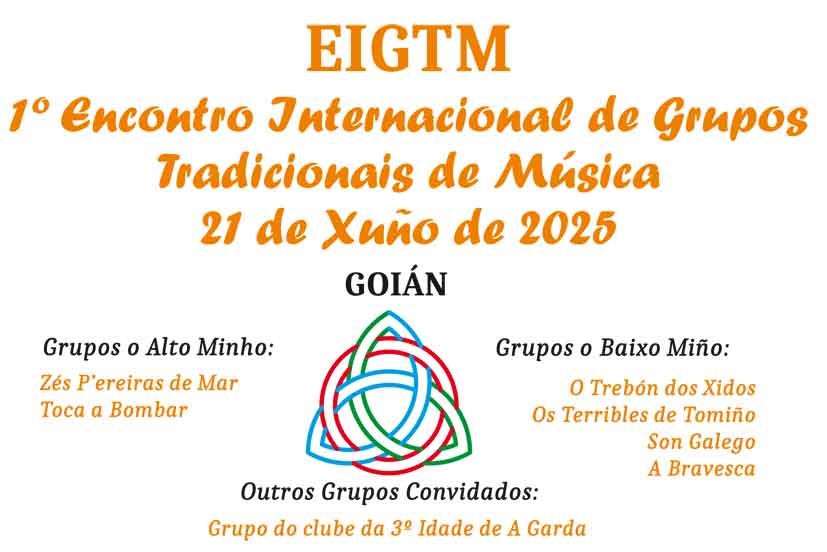 I Encontro Internacional de Grupos Tradicionais de Música de Goián (2025) en Tomiño