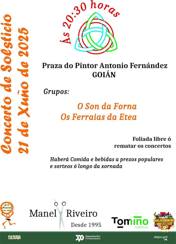 I Encontro Internacional de Grupos Tradicionais de Música de Goián en Tomiño