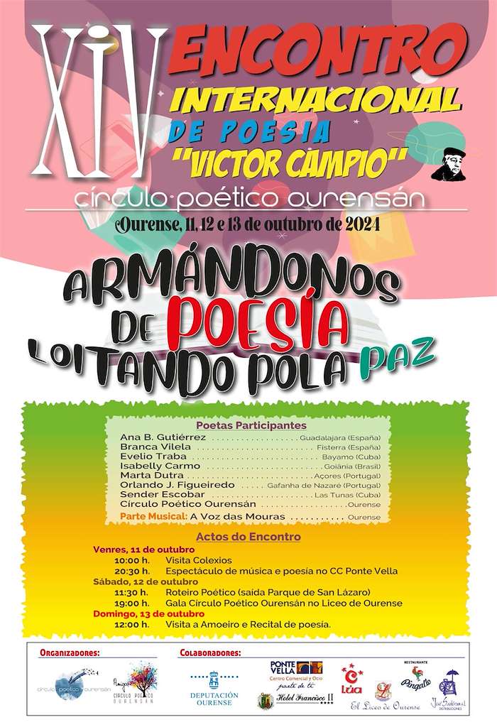 Encontro Internacional de Poesía Victor Campio en Ourense