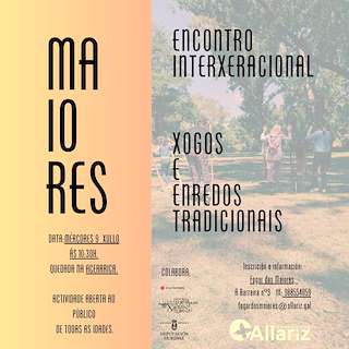 Fechas, información, programa, cartel, imágenes, mapa y ubicación de II Encontro Interxeracional   en  Allariz
