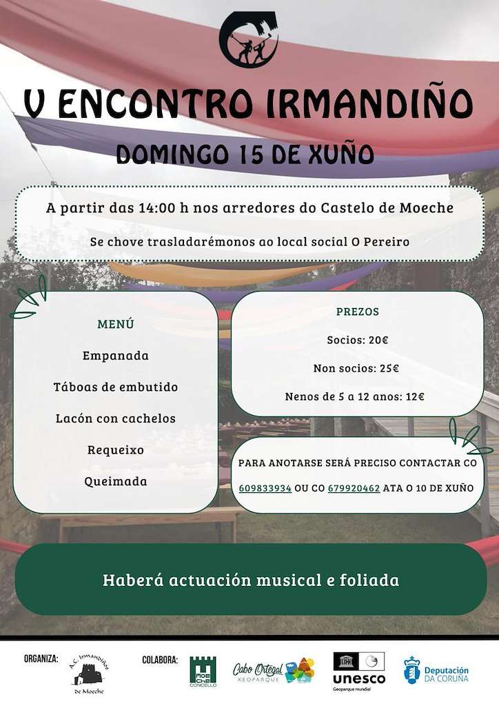 V Encontro Irmandiño (2025) en Moeche