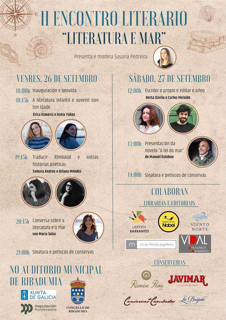 II Encontro Literario - Literatura e Mar en Ribadumia