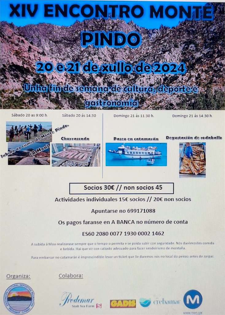 XIV Encontro Monte Pindo en Carnota