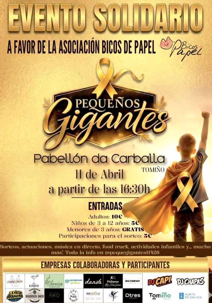 Encontro Solidario Bicos de Papel en Tomiño