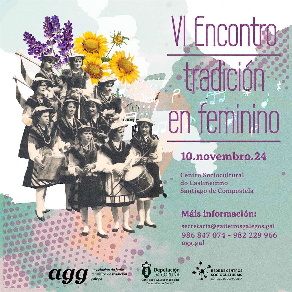 VI Encontro Tradición en Feminino en Santiago de Compostela