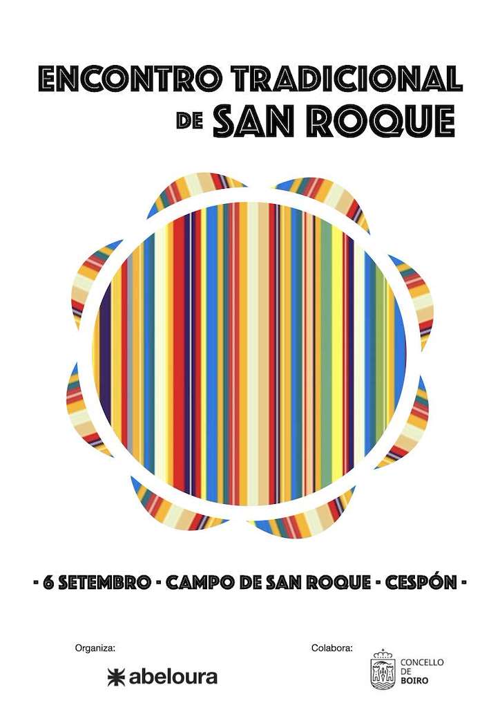 Encontro tradicional de San Roque de Cespón en Boiro