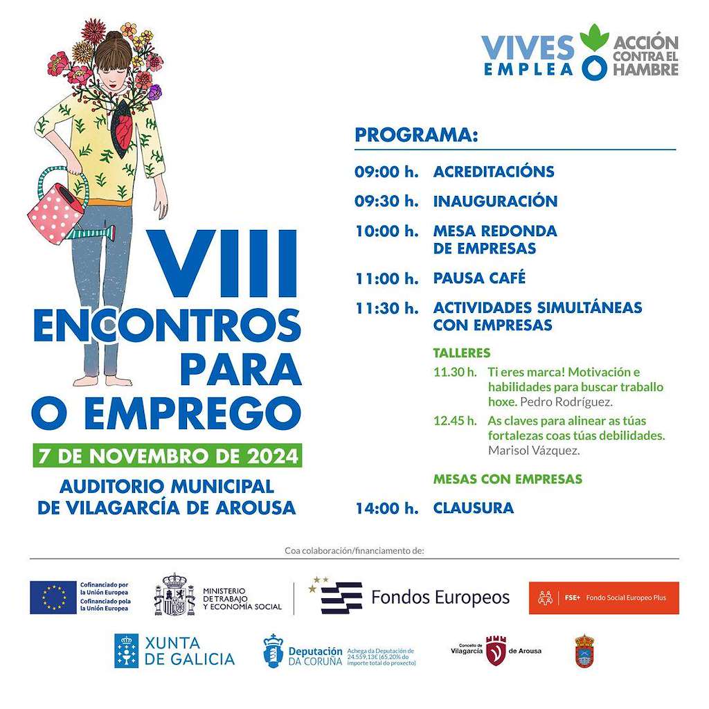VIII Encontros para o Emprego en Vilagarcía de Arousa