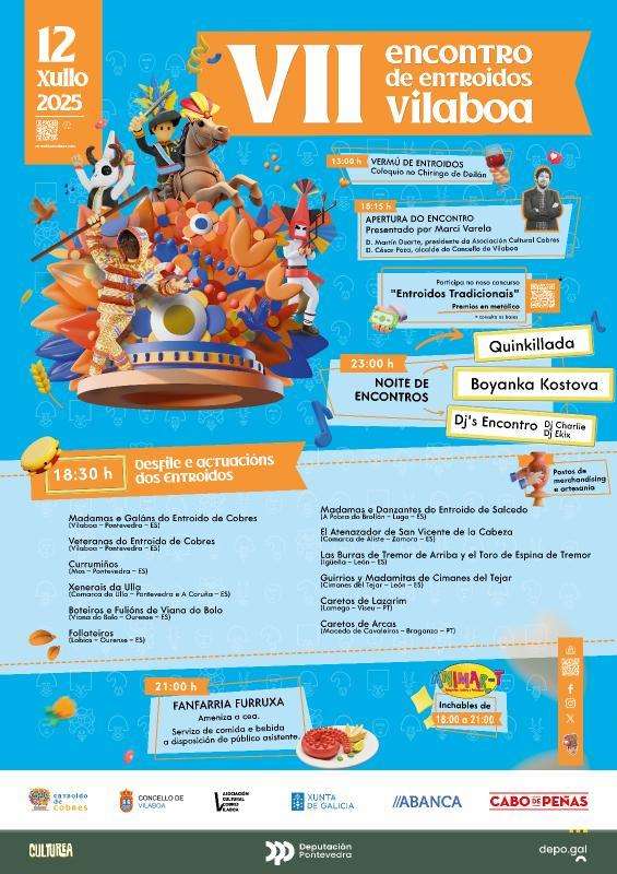 VII Encuentro de Carnavales en Vilaboa