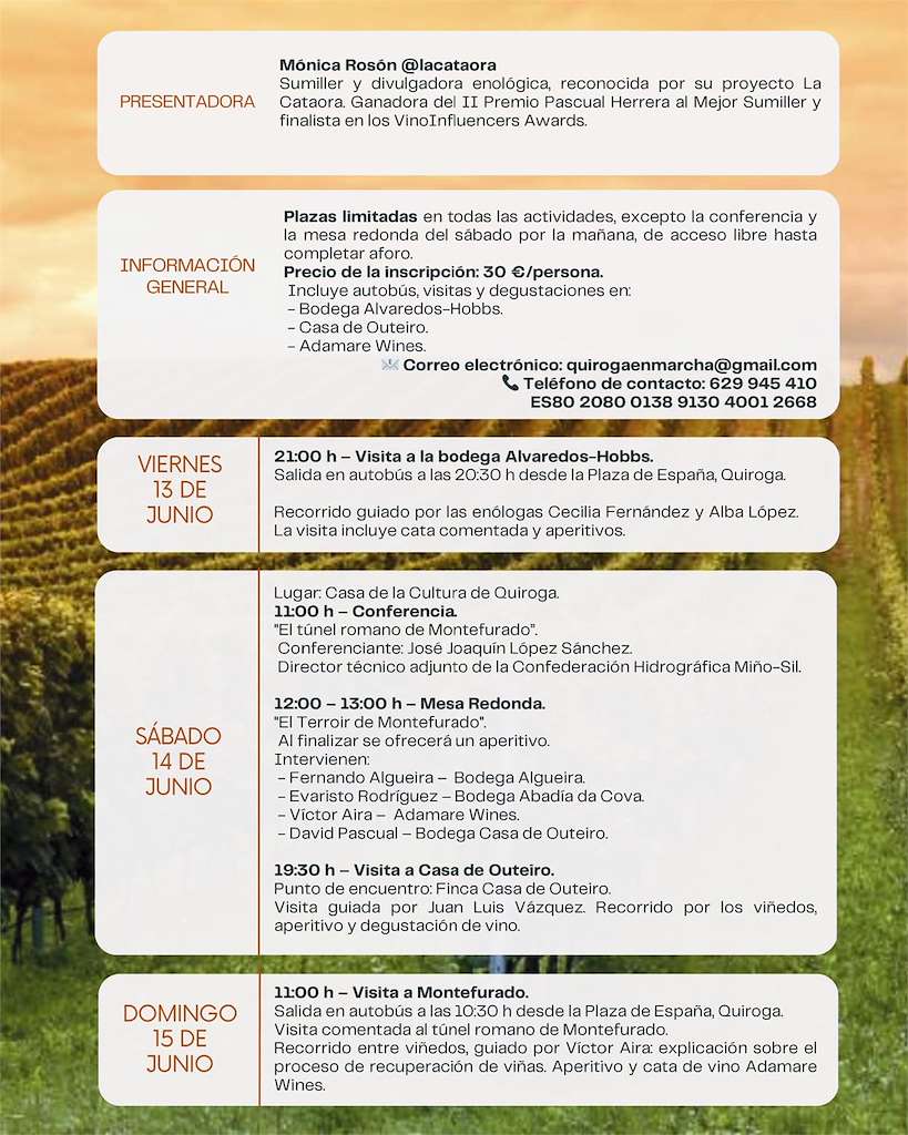 IV Encuentro En Torno al Vino en Quiroga