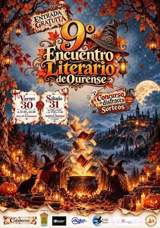 Fechas, información, programa, cartel, imágenes, mapa y ubicación de IX Encuentro Literario de Ourense (2026)  en  O Carballiño