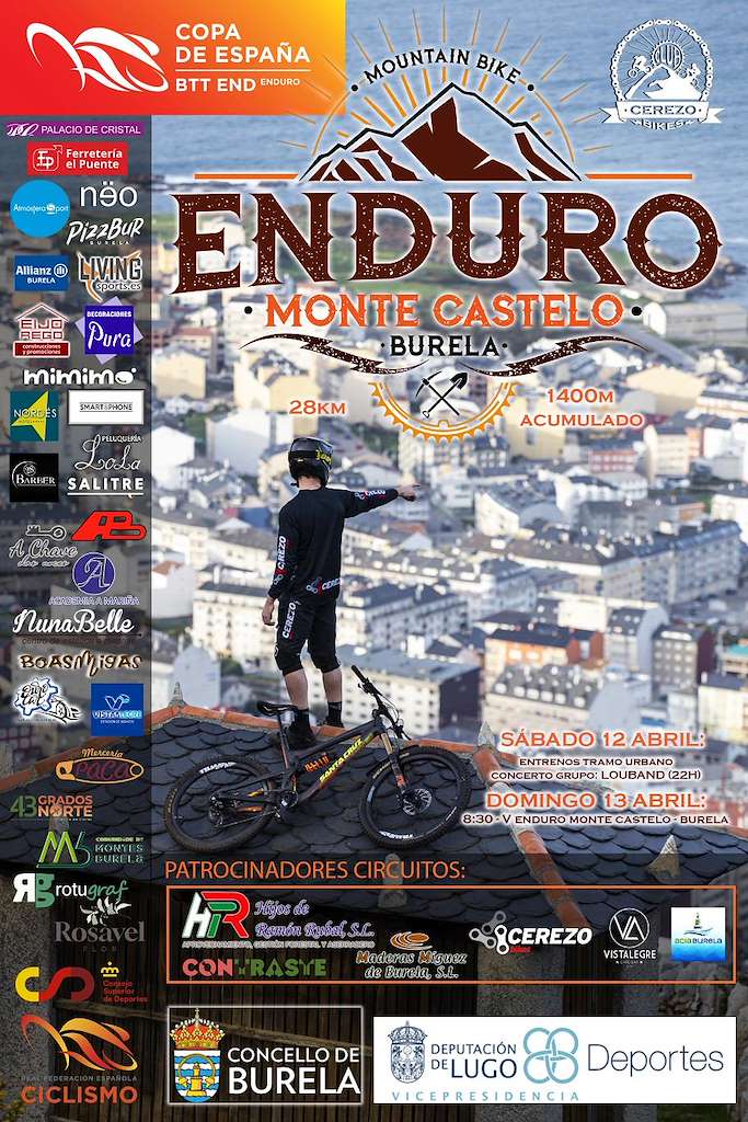 V Enduro Monte Castelo en Burela
