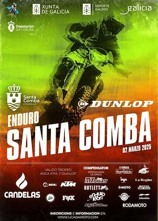 Fechas, información, programa, cartel, imágenes, mapa y ubicación de Enduro   en  Santa Comba