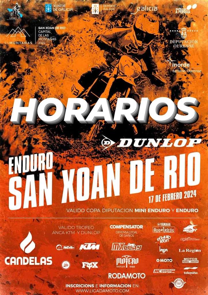Enduro y Mini Enduro (2025) en San Xoán de Río