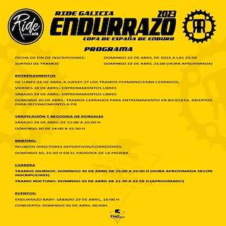Endurrazo en Moaña
