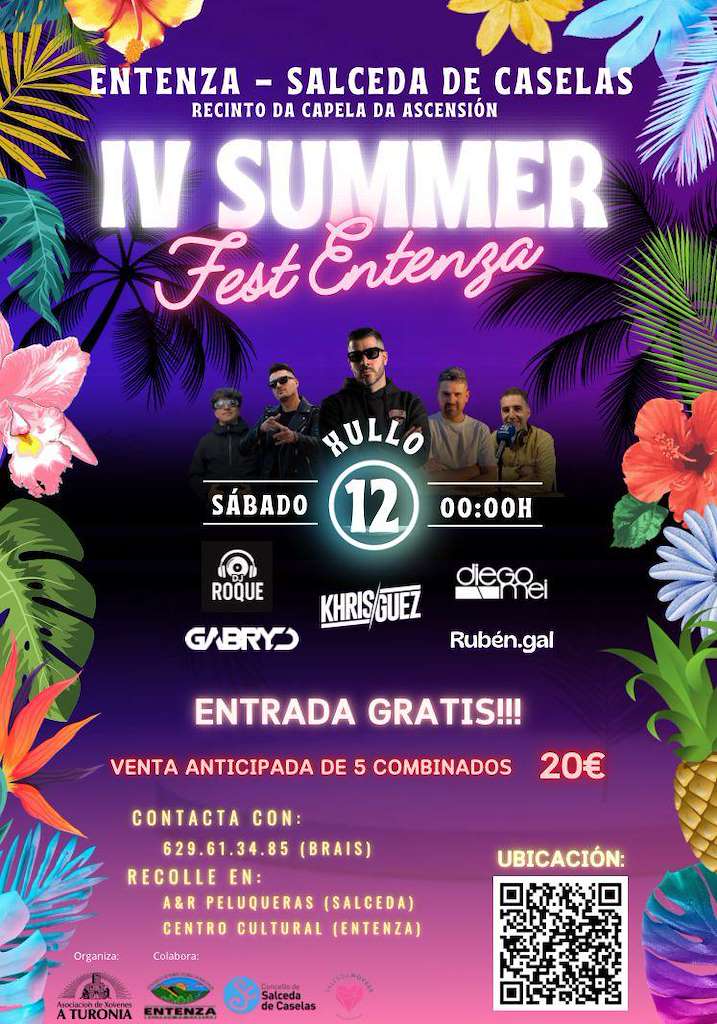 Entenza Summer Fest en Salceda de Caselas