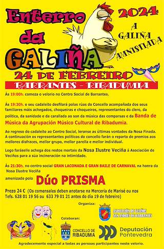 Enterro da Galiña de Barrantes en Ribadumia